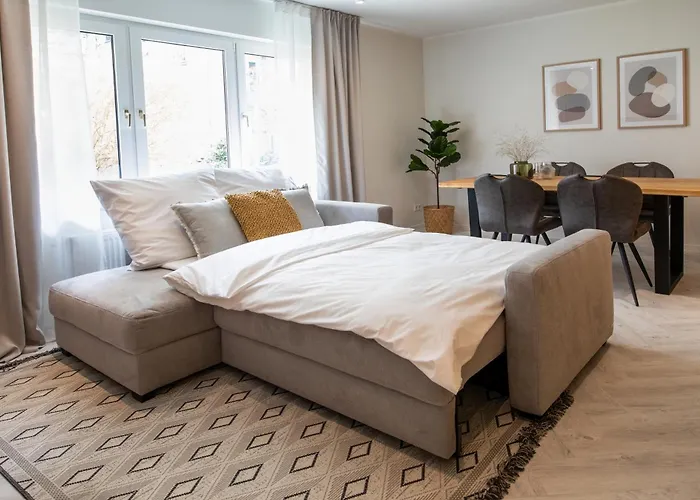 Апартаменты Innenstadt-apartments Klinik Friedrichstadt